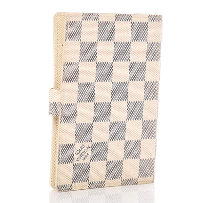Louis Vuitton Damier Azur Small Ring Agenda Cover 3 of 8