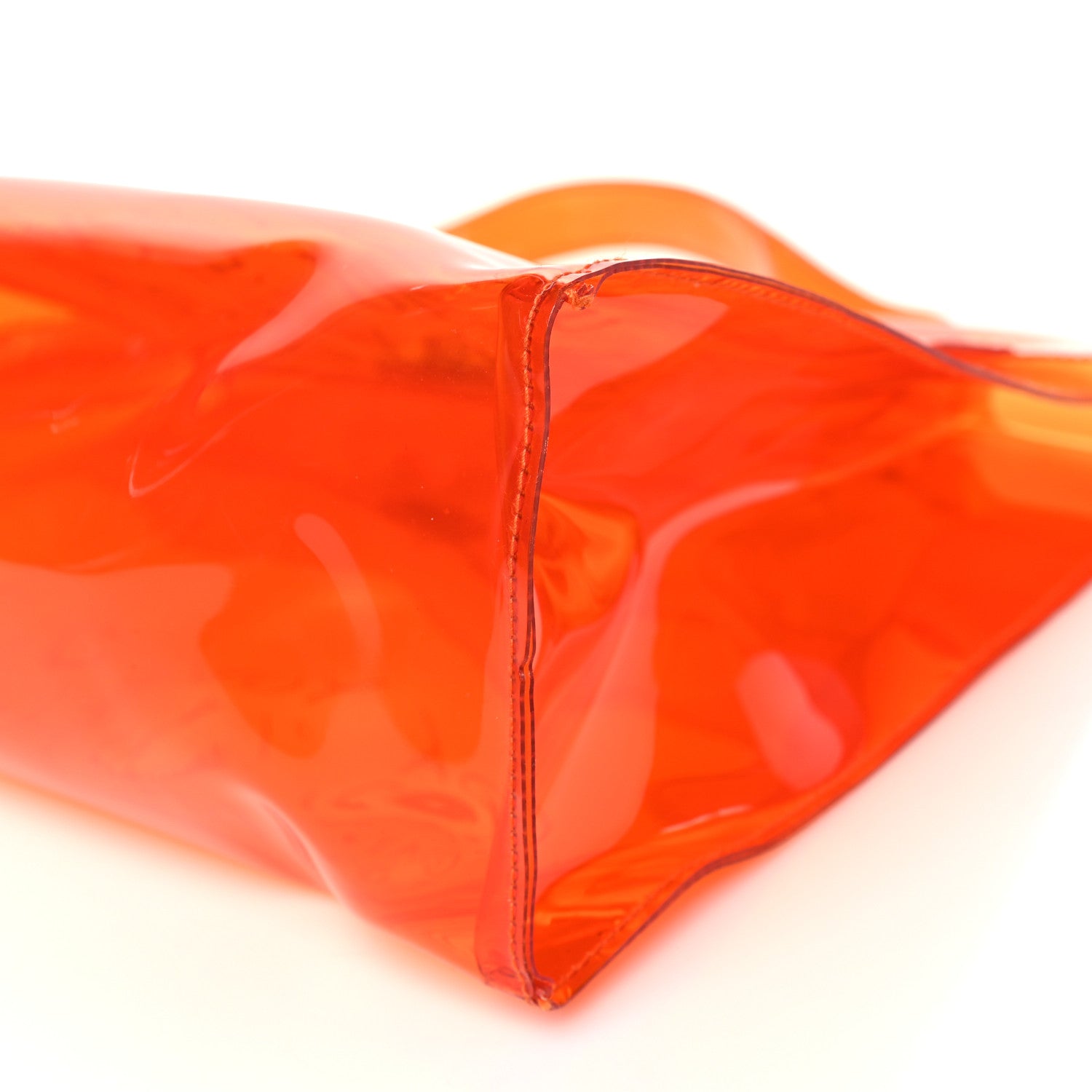 Hermes Vinyl Souvenir De L'Exposition Kelly Orange 8 of 8