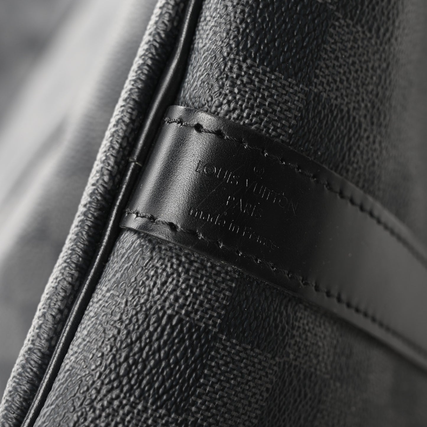 Damier Graphite Keepall Bandouliere 55