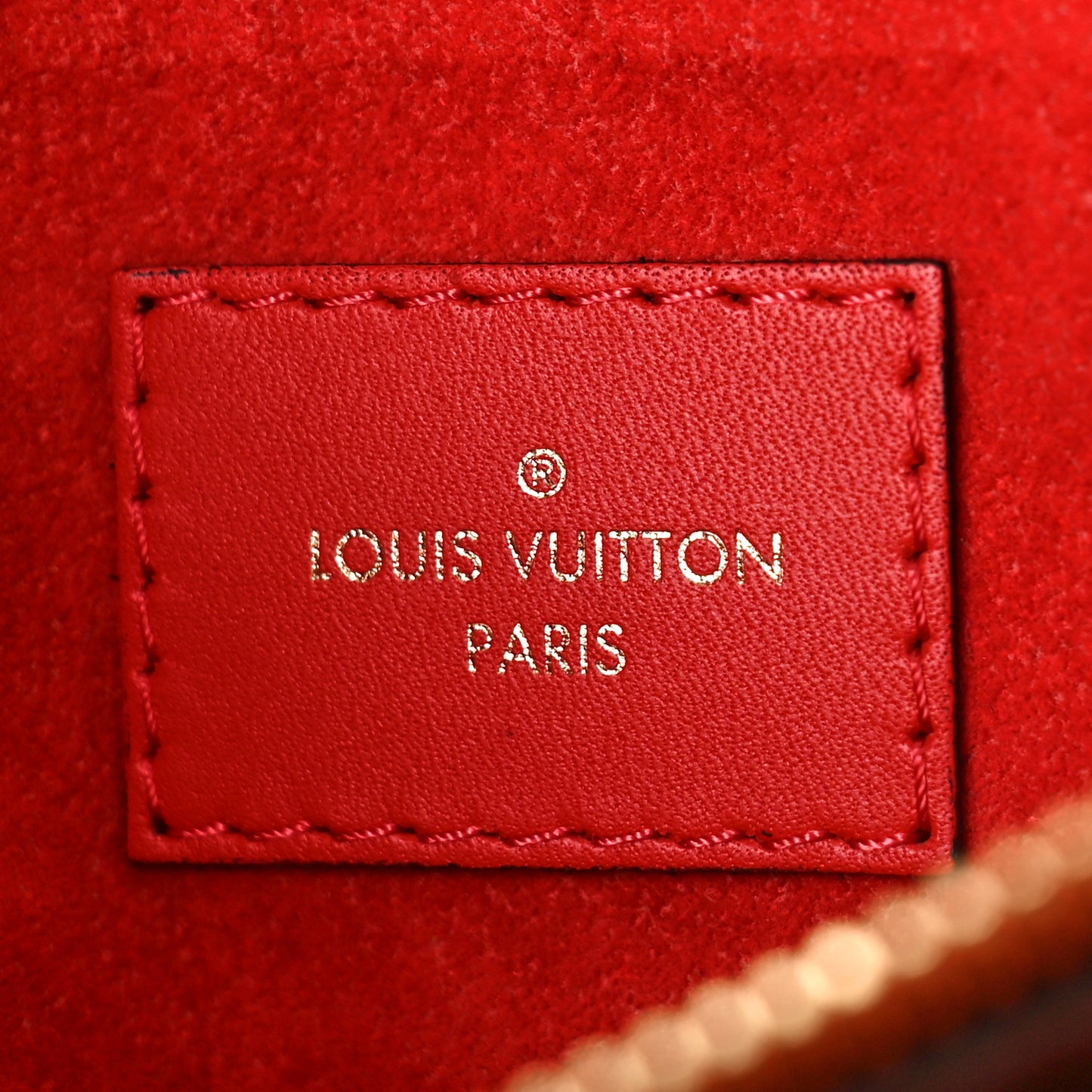 Monogram Flower Tote Coquelicot