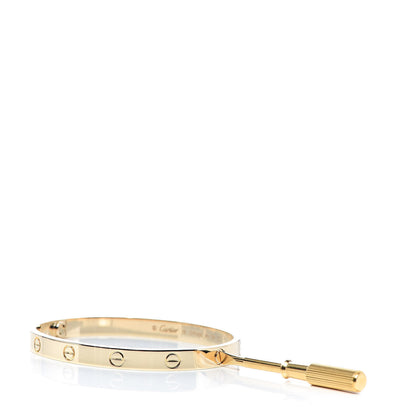 Cartier 18K Yellow Gold LOVE Bracelet 18 5 of 6