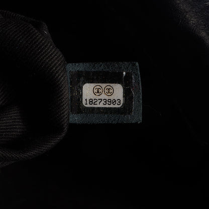 Chanel Aged Crumpled Calfskin Vintage Small Flap Black 8 of 9