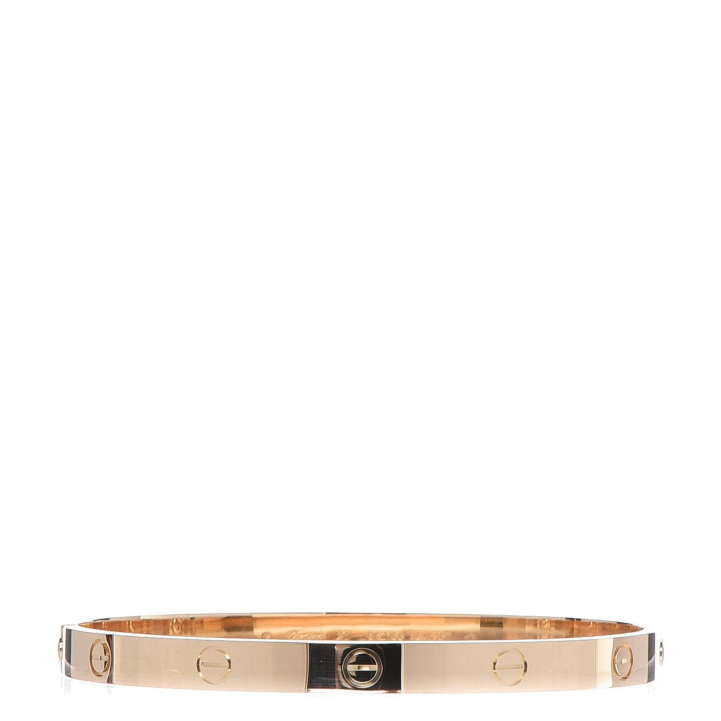 18K Yellow Gold LOVE Bracelet 20