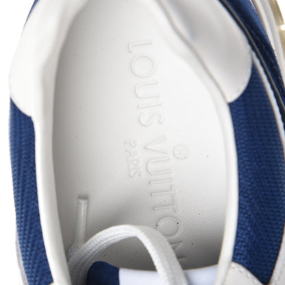 Louis Vuitton Suede Run Away Sneakers 38 Blue 7 of 8