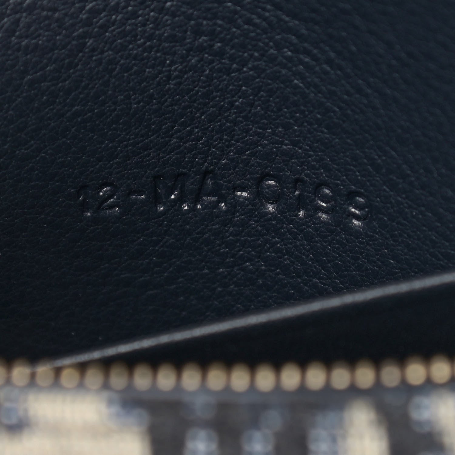 Christian Dior Oblique Saddle Belt Bag Blue 7 of 11