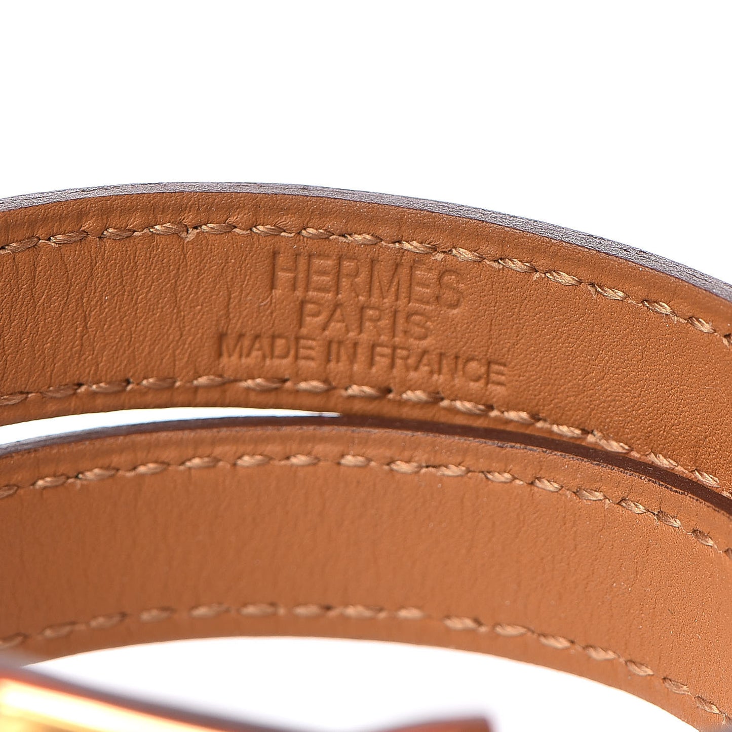 Box Kelly Double Tour Bracelet S Orange