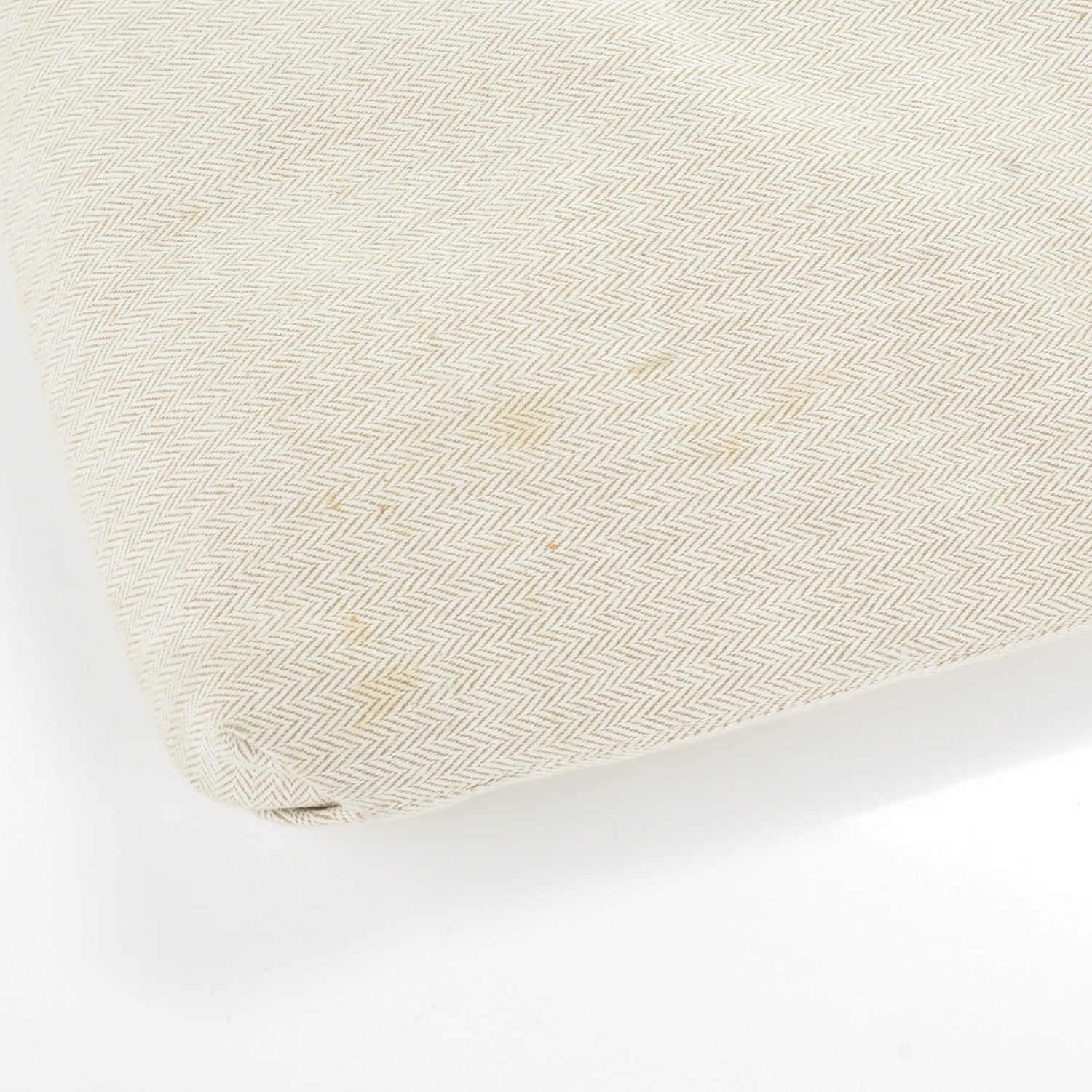 Hermes Natural Barenia Toile Grooming Bag 5 of 8