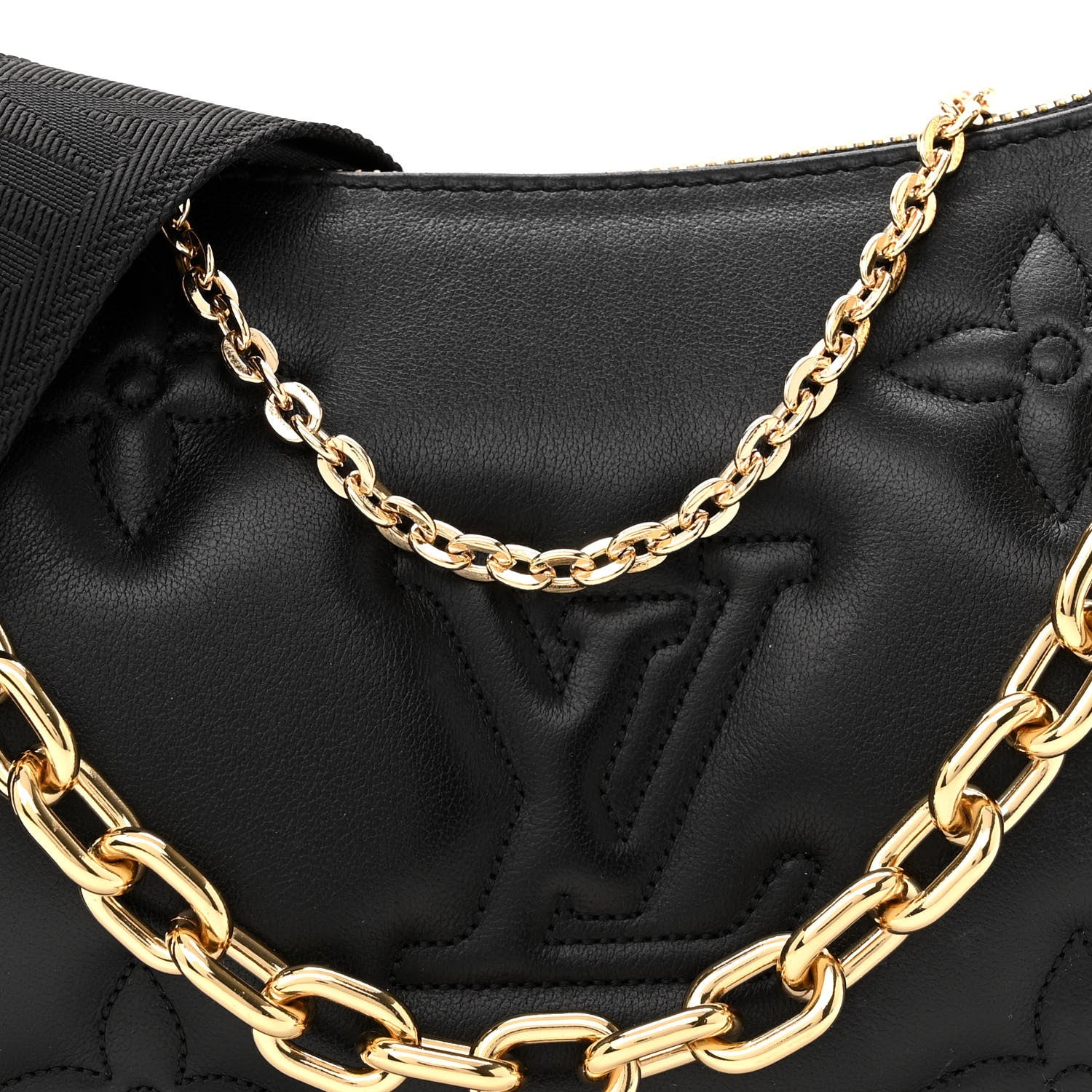 Louis Vuitton Calfskin Bubblegram Over The Moon Black 7 of 11