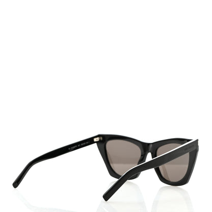 Saint Laurent New Wave SL214 Kate Cat Sunglasses Black 4 of 8