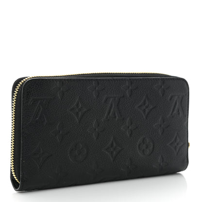 Louis Vuitton Empreinte Zippy Wallet Black 3 of 10