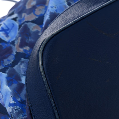 Louis Vuitton Nylon Monogram Ikat Noefull MM Grand Blue 7 of 28