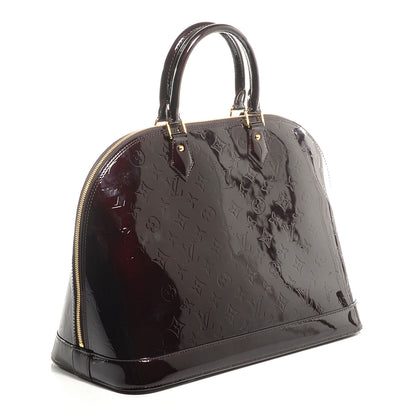 Louis Vuitton Vernis Alma GM Amarante 3 of 9