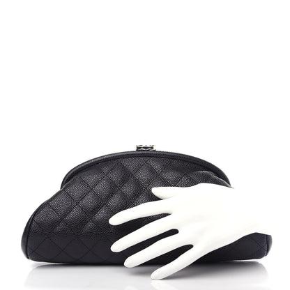 Chanel Caviar Quilted Timeless Clutch Black 2 of 8