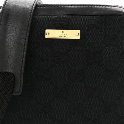 Gucci Monogram Crossbody Bag Black 8 of 10