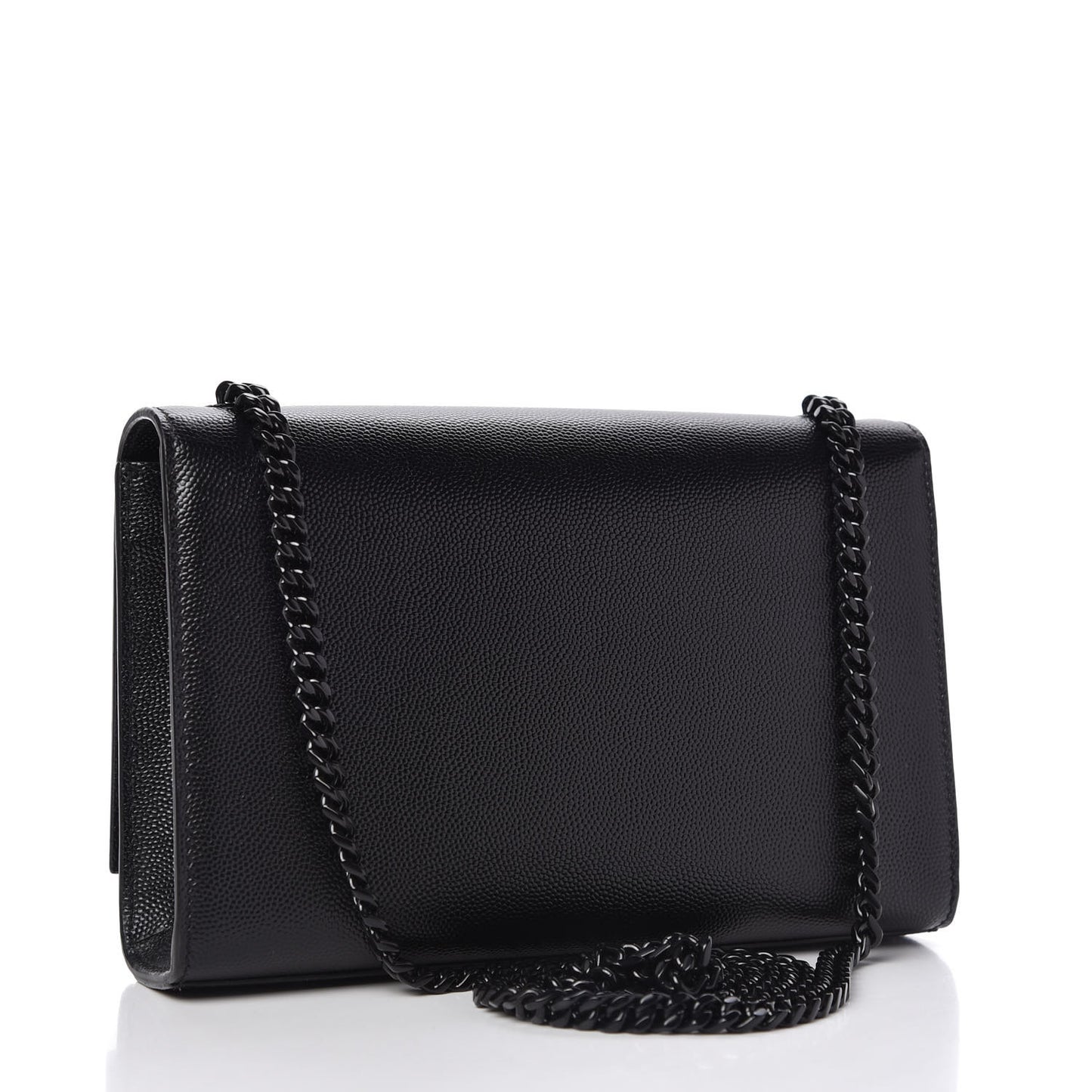 Grain De Poudre Small Monogram Kate Satchel Black