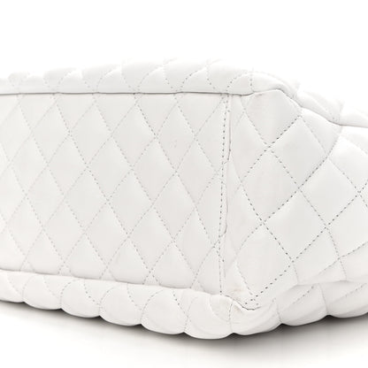Versace Nappa Quilted La Medusa Chain Tote White 8 of 8