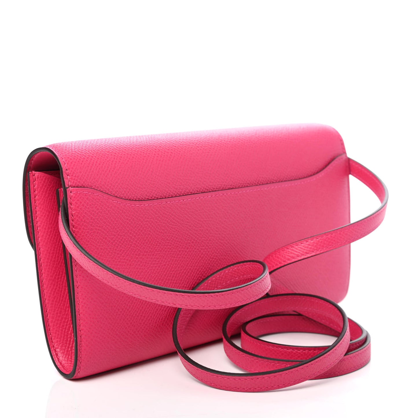 Epsom Lizard Constance Wallet To Go Rose Mexico
