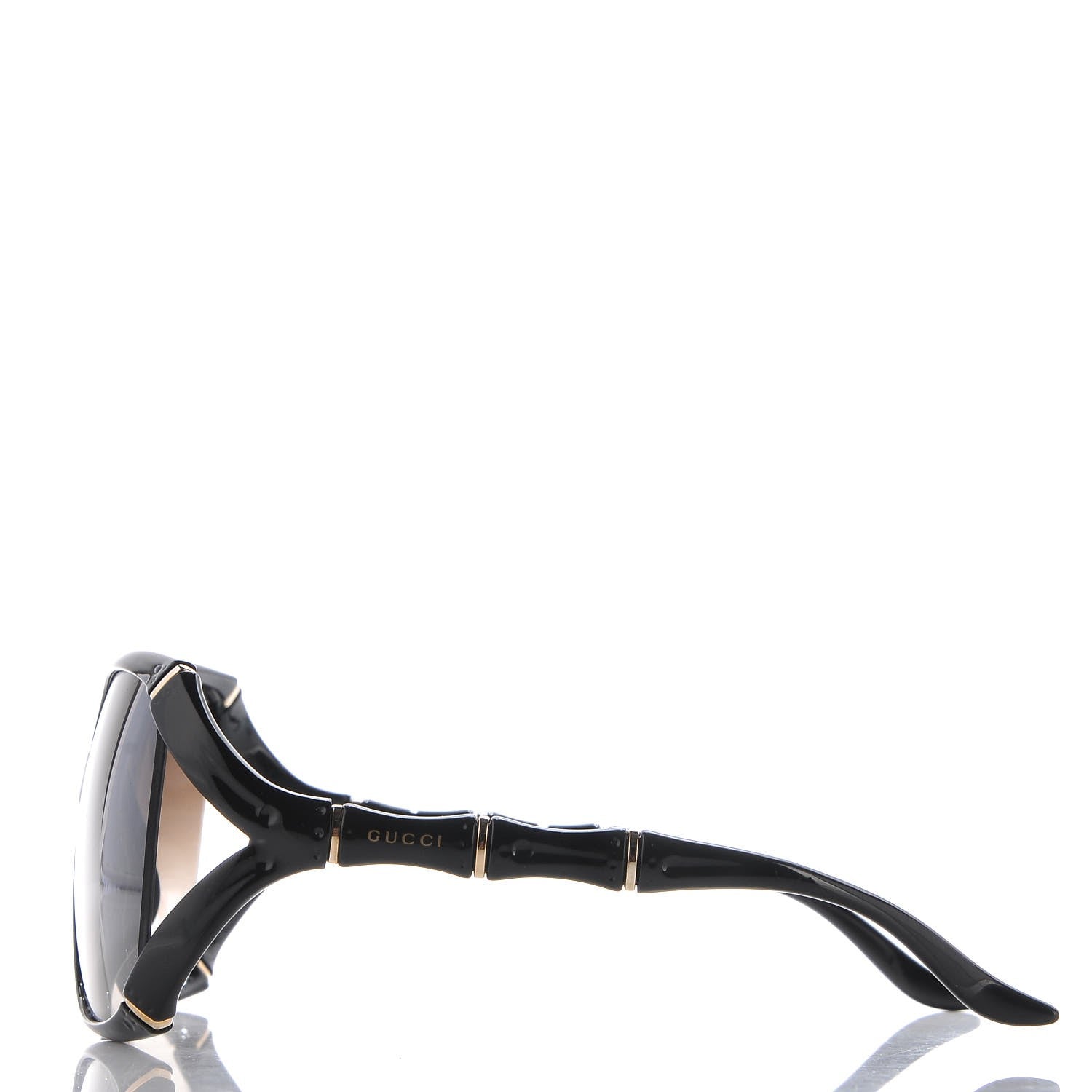 Gucci Bamboo Effect Sunglasses 3508/S Black 3 of 7