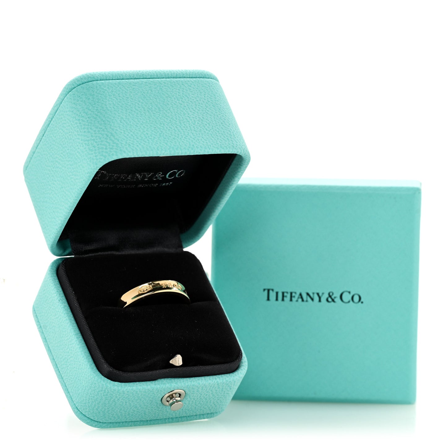 18K Yellow Gold Narrow 1837 Ring 57 8