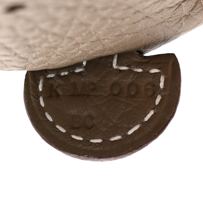 Hermes Taurillon Clemence Evelyne TPM Etoupe 7 of 11