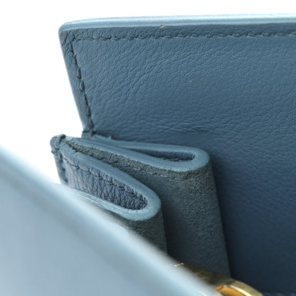Saint Laurent Calfskin Small Sac De Jour Indigo 12 of 17