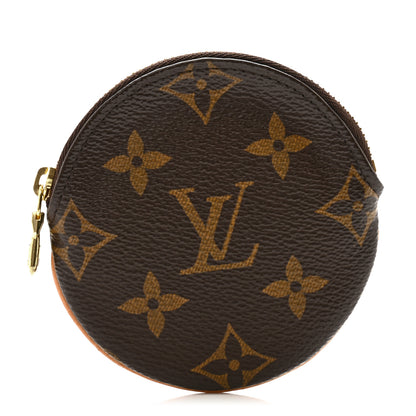 Louis Vuitton Monogram Round Coin Purse 1 of 9