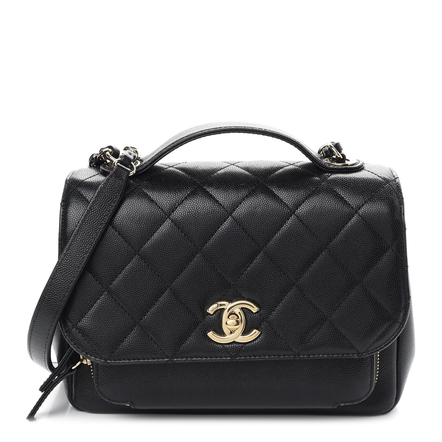 Chanel Caviar Quilted Medium Business Affinity Flap Black 1 of 16