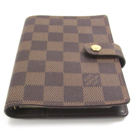Damier Ebene Small Ring Agenda