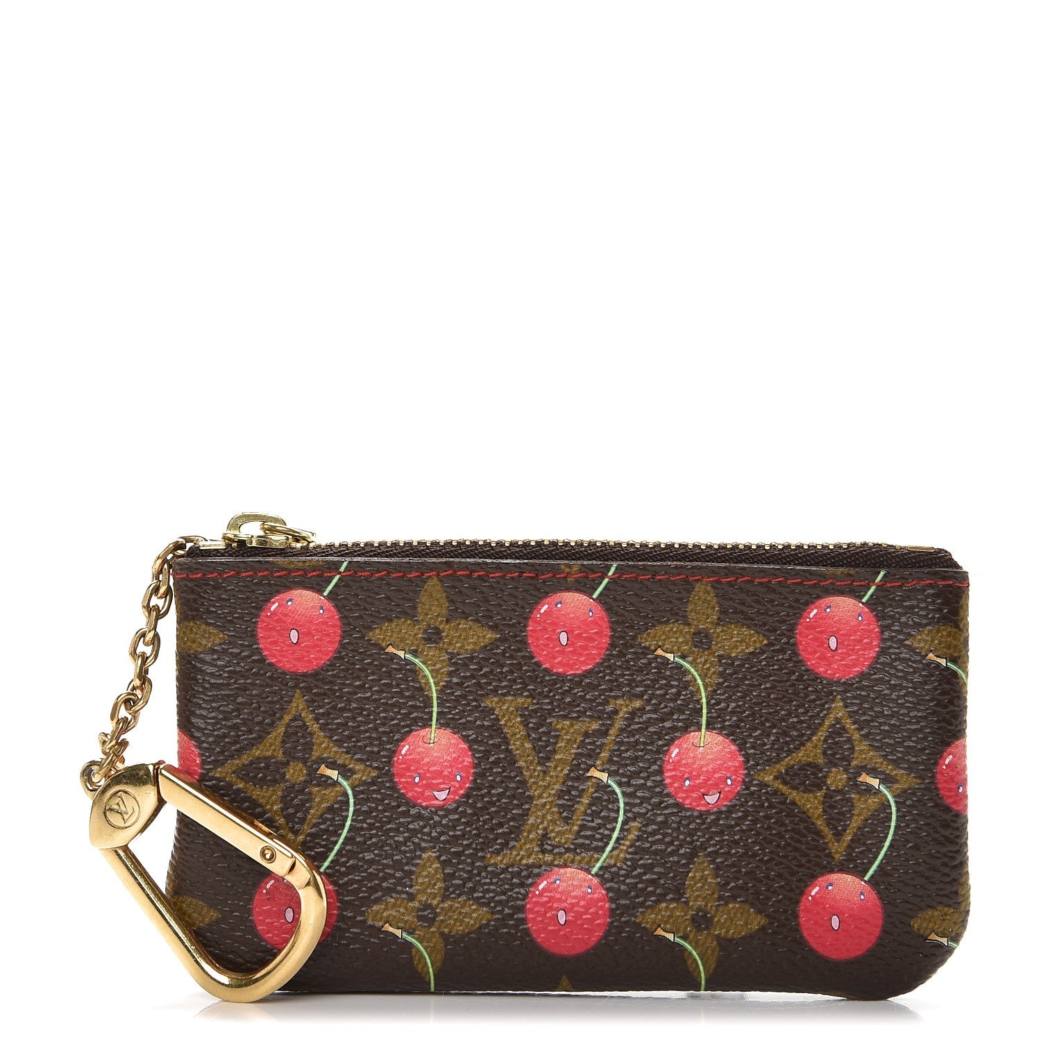 Louis Vuitton Monogram Cerises Key Pouch 1 of 7