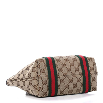 Gucci Monogram Small Jolicoeur Tote Dark Brown 3 of 4