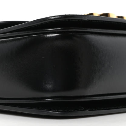 Celine Shiny Calfskin Teen Triomphe Black 8 of 10