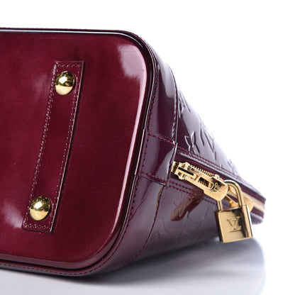 Louis Vuitton Vernis Alma PM Rouge Fauviste 6 of 8