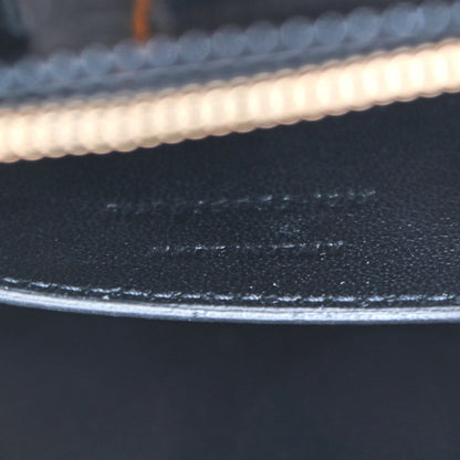 Saint Laurent Patent Matelasse Monogram Vicky Camera Bag Black 10 of 10