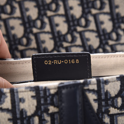 Christian Dior Oblique Saddle Bag Blue 7 of 8