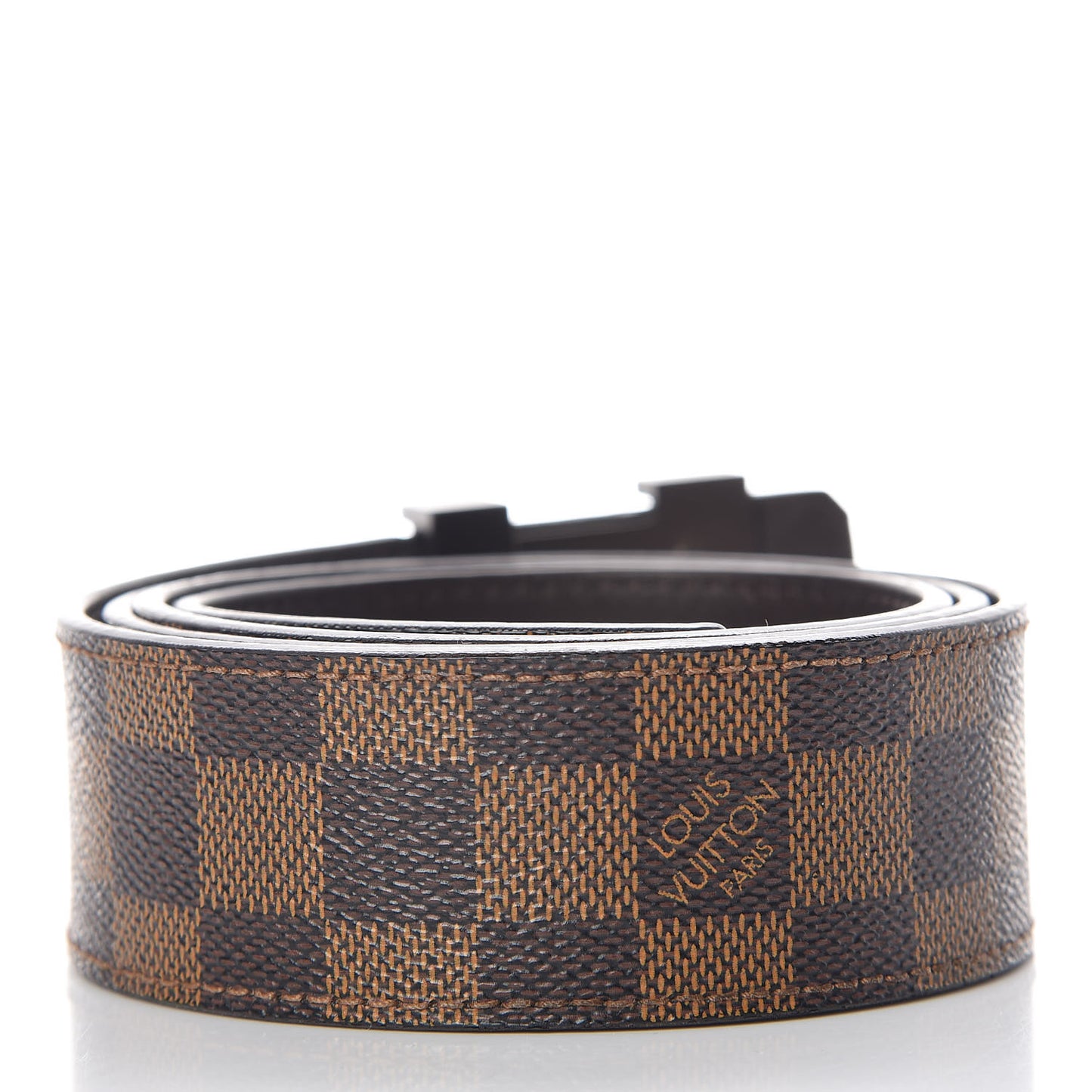 Damier Ebene 40mm LV Initiales Belt 100 40