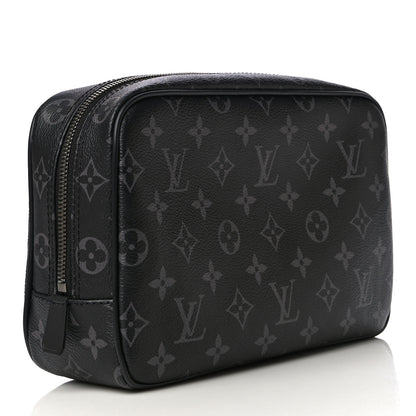 Louis Vuitton Monogram Eclipse Toilet Pouch GM 3 of 13