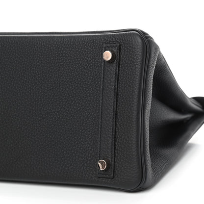Hermes Togo Birkin 30 Black 7 of 11