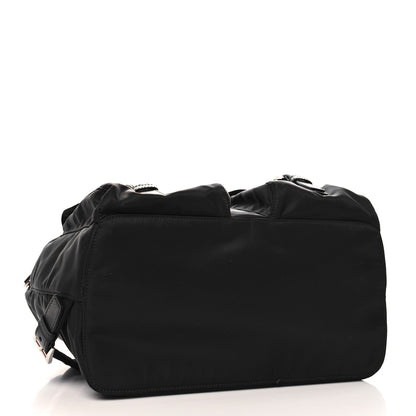 Prada Nylon Vela Medium Backpack Black 5 of 11