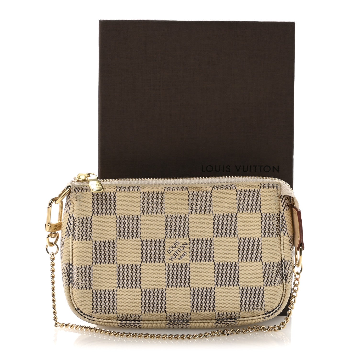 Louis Vuitton Damier Azur Mini Pochette Accessories 8 of 8
