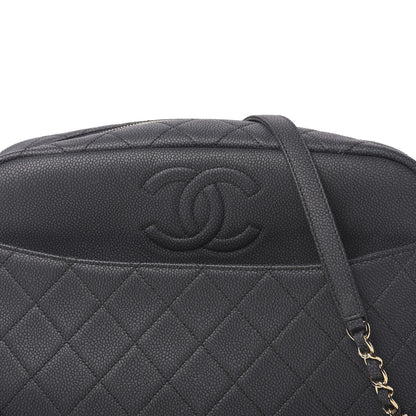 Chanel Caviar Quilted Large Coco Tassel Camera Case Black 8 of 11