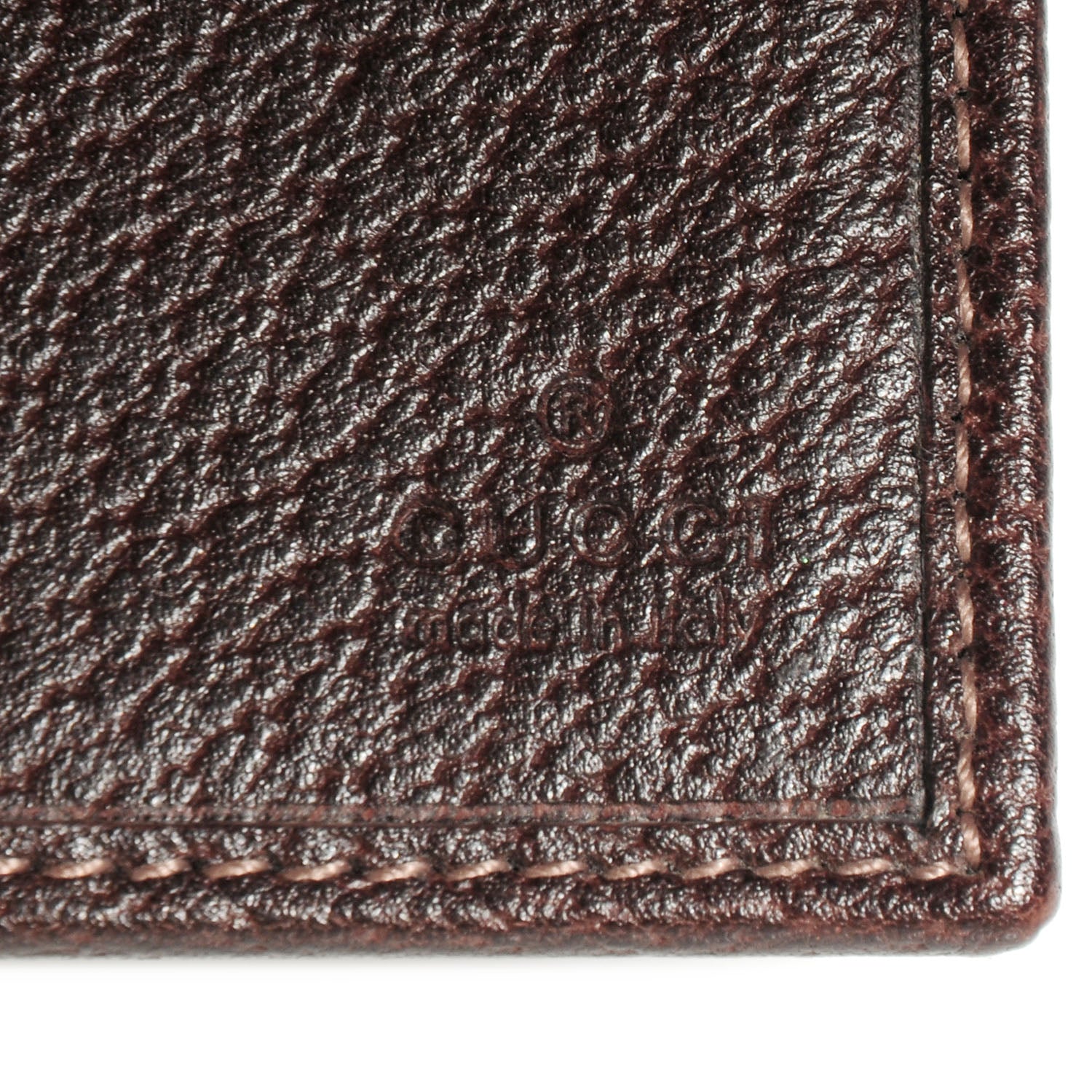 Gucci Monogram Abbey Continental Wallet Dark Brown 6 of 7