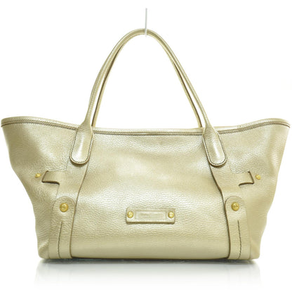 FASHIONPHILE SALVATOREFERRAGAMOLeatherShopperToteGold 1 of 11