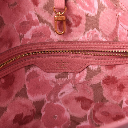 Louis Vuitton Monogram Articles de Voyage Ikat Neverfull MM Rose Velours 9 of 11