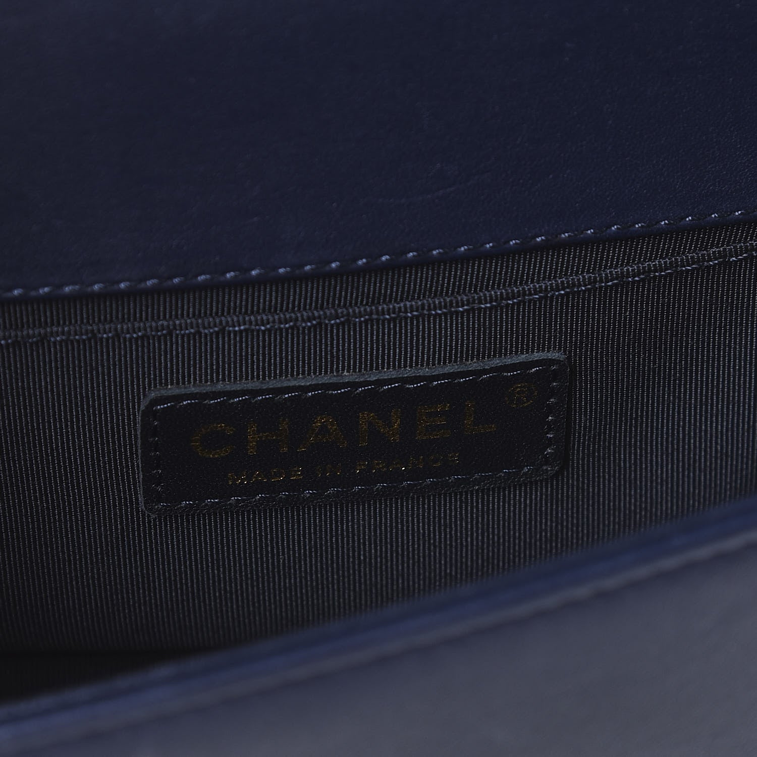 Chanel Lambskin Quilted Small Boy Flap Navy 5 of 9