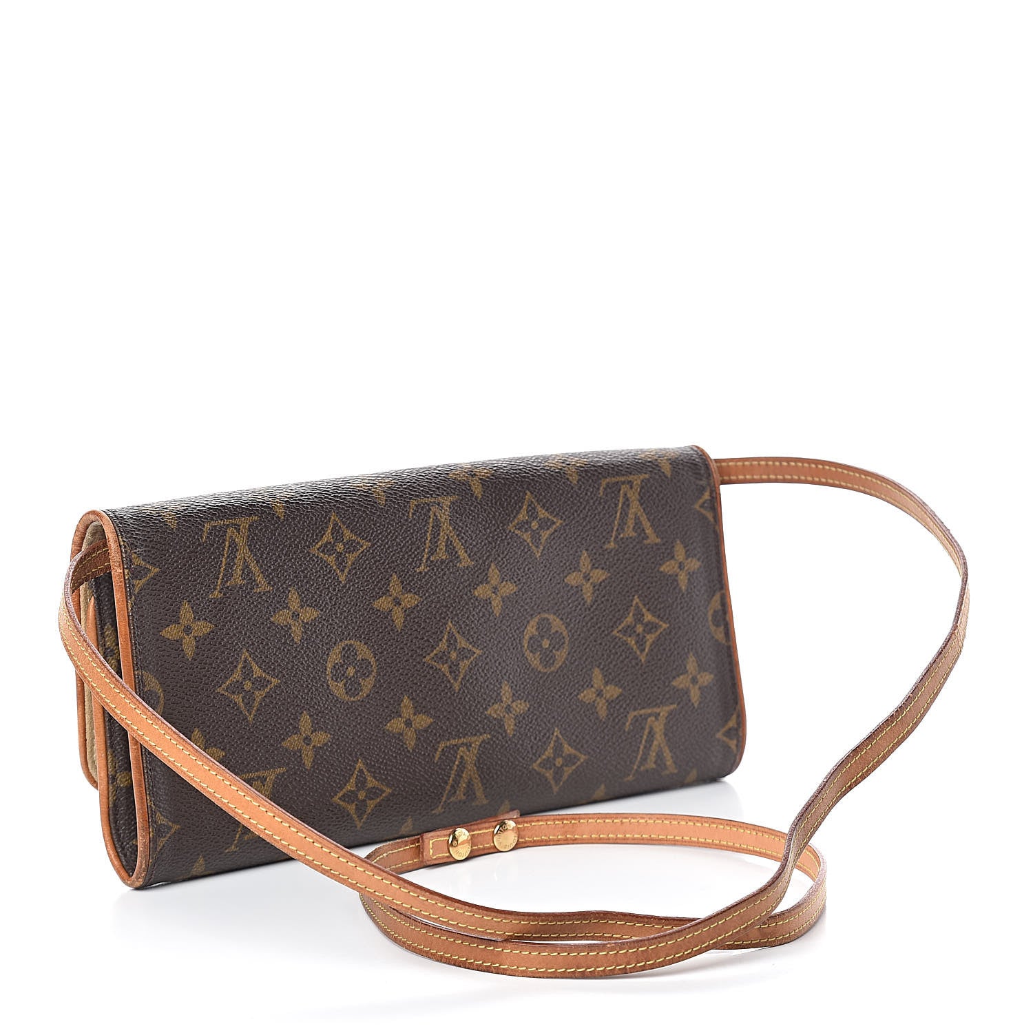 Louis Vuitton Monogram Pochette Twin GM 3 of 18