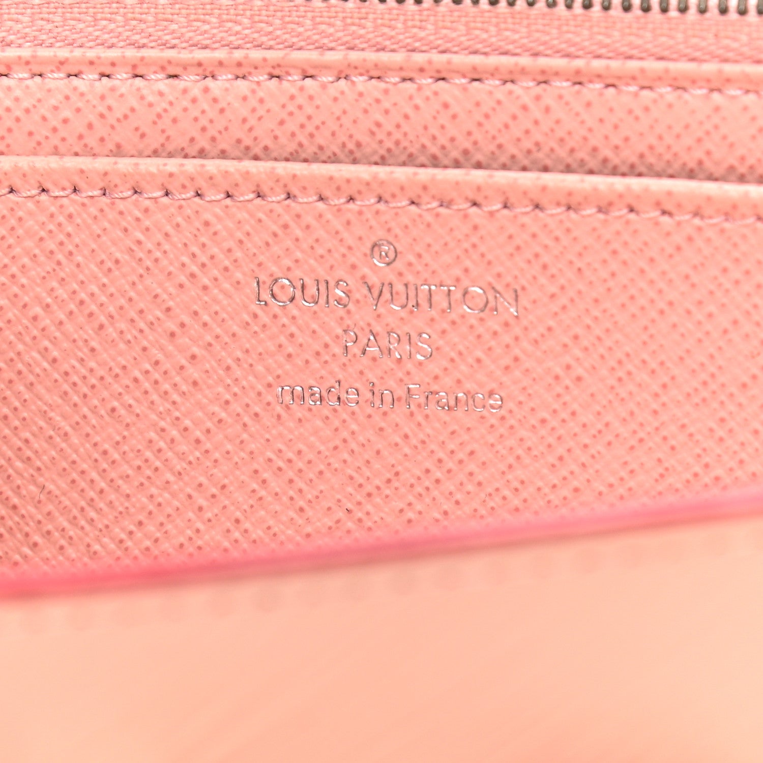 Louis Vuitton Epi Flowers Twist Wallet Rose Ballerine 6 of 7