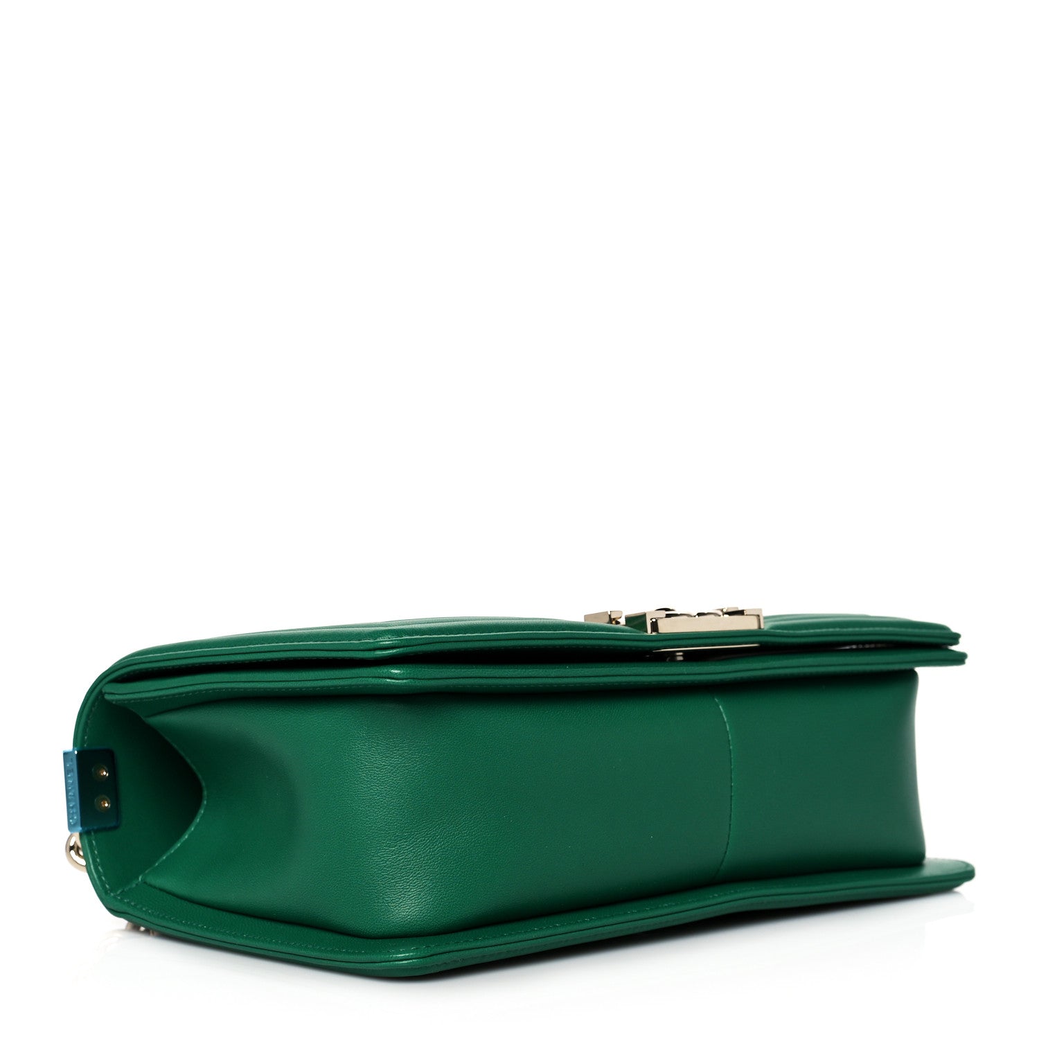 Chanel Lambskin Quilted Medium Boy Flap Green 4 of 11