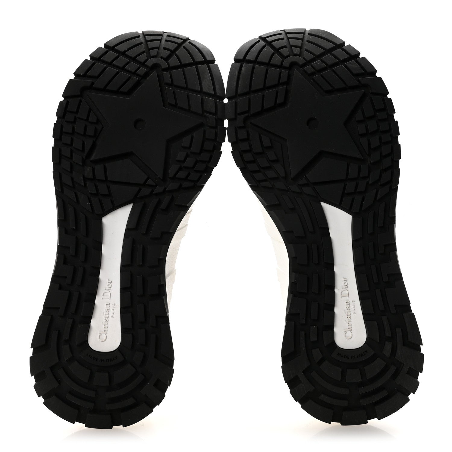 Christian Dior Technical Knit Run'n'Dior Sneakers 40 White Black 6 of 9