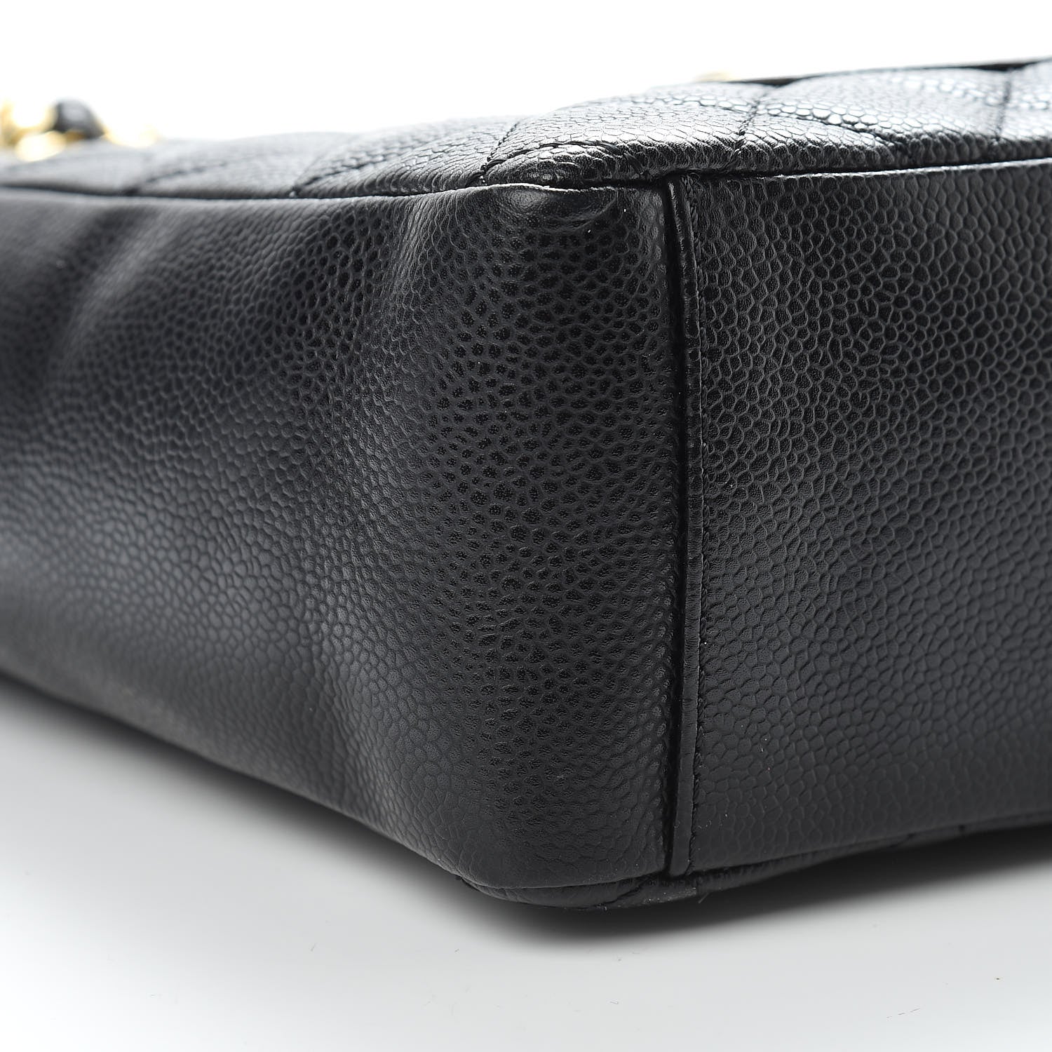 Chanel Caviar Petit Shopping Tote PST Black 9 of 12
