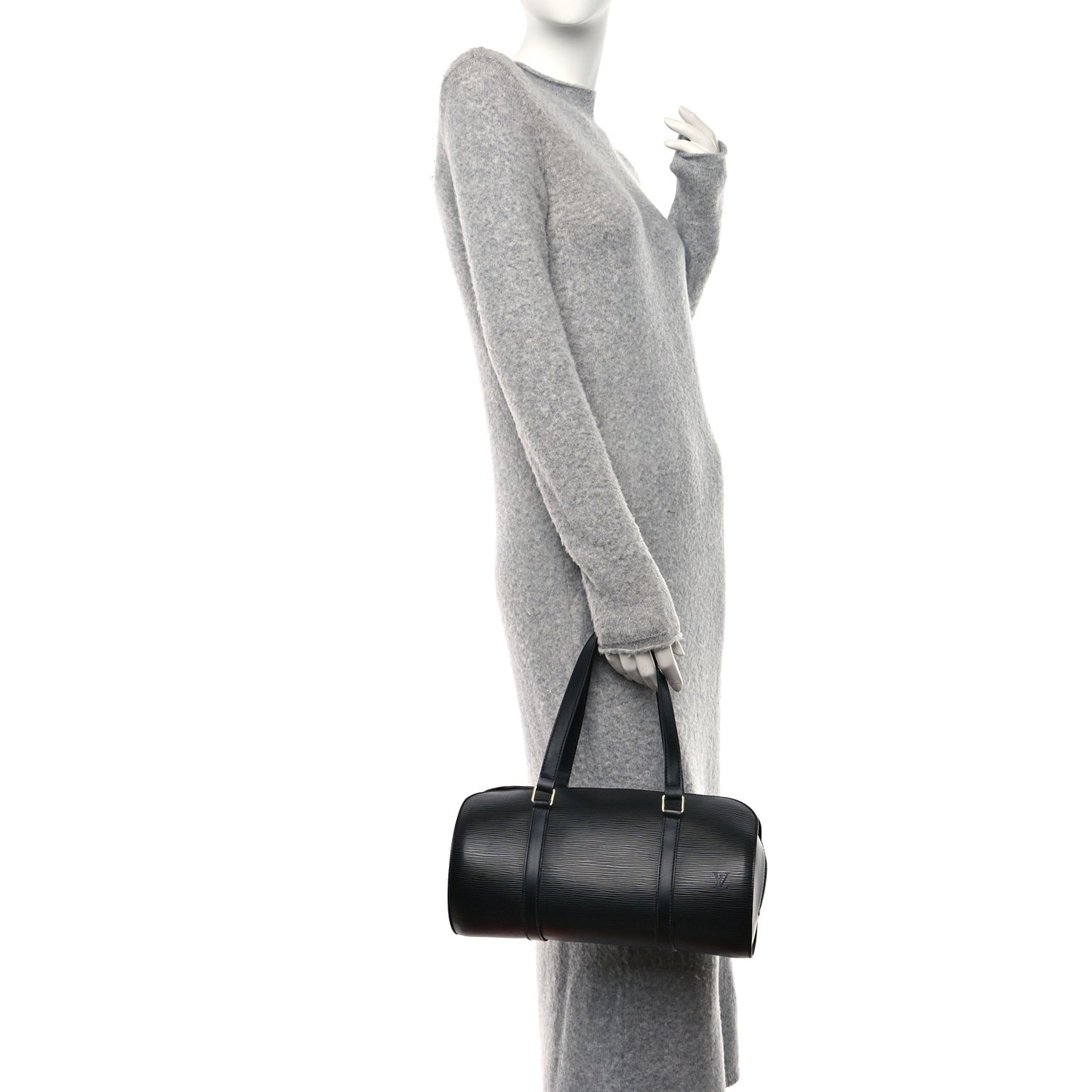LOUIS VUITTON Epi Soufflot Black